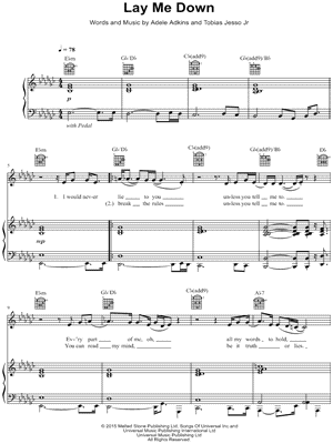 Lay Me Down