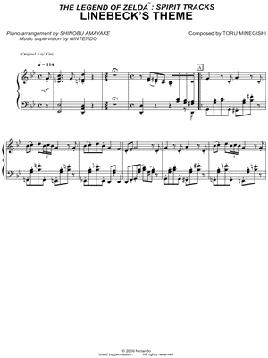 The Legend of Zelda™: Spirit Tracks™: Linebeck's Theme