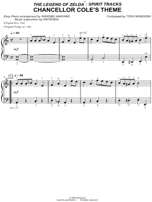 The Legend of Zelda™: Spirit Tracks™: Chancellor Cole's Theme