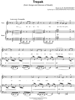 Songs and Dances of Death: III. Trepak