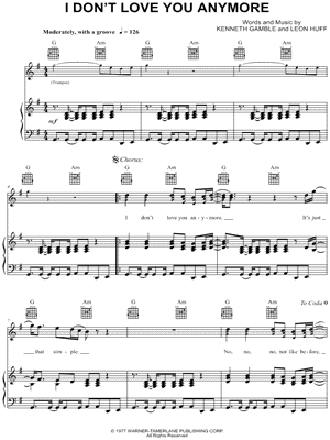 I Don't Love You Anymore