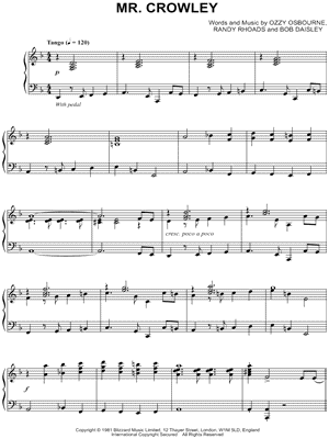 Mr. Crowley