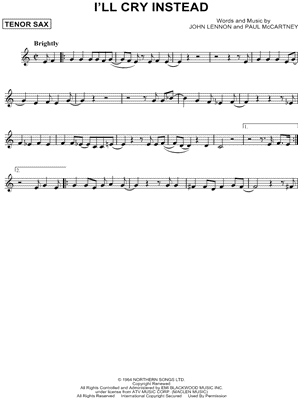 I'll Cry Instead