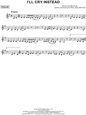 I'll Cry Instead