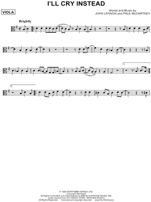 I'll Cry Instead