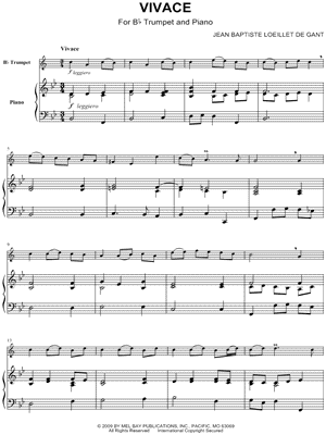 Vivace - Trumpet & Piano