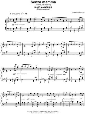 Suor Angelica: Senza mamma