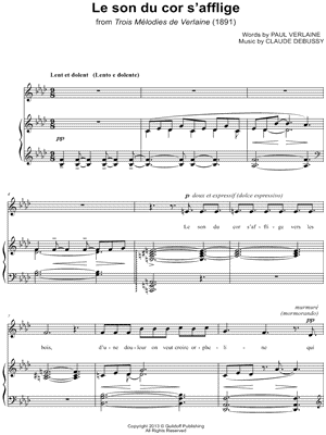 Le son du cor s'afflige