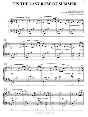 'Tis the Last Rose of Summer