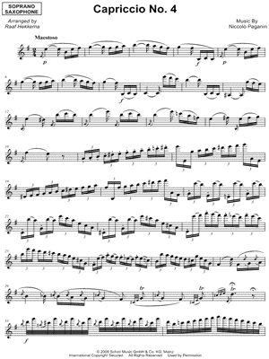 24 Caprices, Op. 1: IV. Maestoso