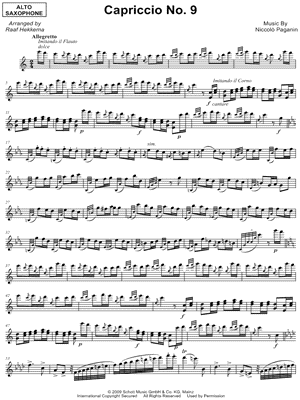 24 Caprices, Op. 1: IX. Allegretto