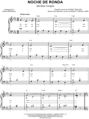 Noche de Ronda (Be Mine Tonight)