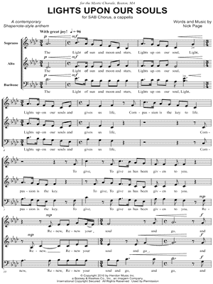 Lights upon Our Souls