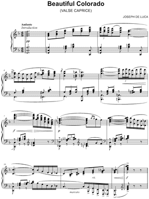 Beautiful Colorado - Baritone Horn & Piano