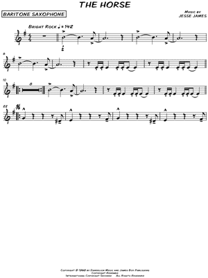 The Horse - Baritone Saxophone