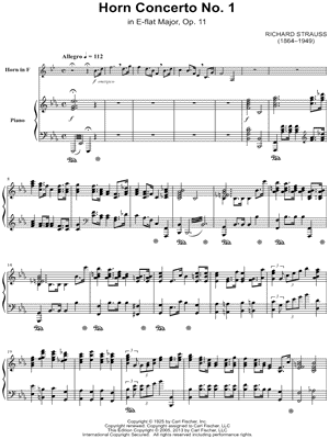 Horn Concerto No. 1 in Eb Major, Op. 11