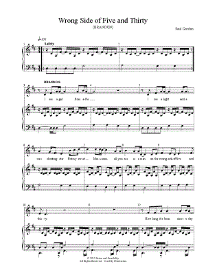 Wrong Side of Five and Thirty