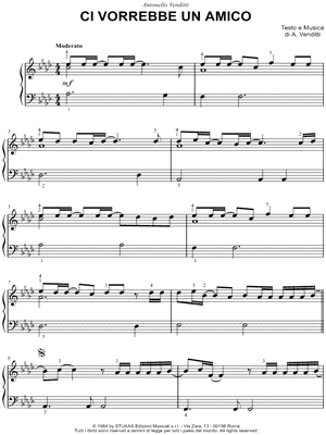 Ci vorrebbe un amico