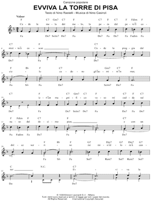 Evviva la torre di Pisa