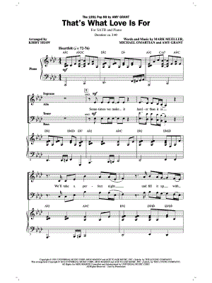 That's What Love Is For