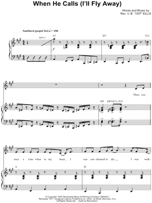 When He Calls (I'll Fly Away)