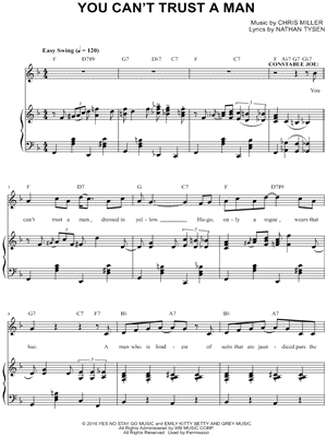 You Can't Trust a Man