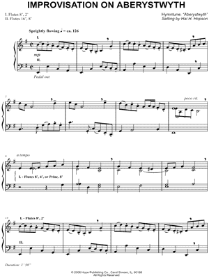 Improvisation on Aberystwyth