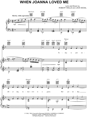 When Joanna Loved Me