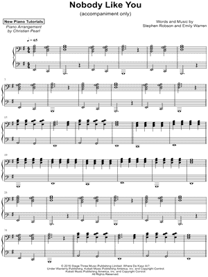 Nobody Like You [accompaniment only]