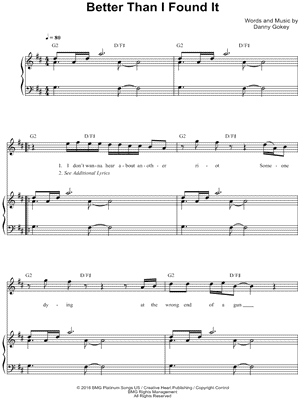 Better Than I Found It