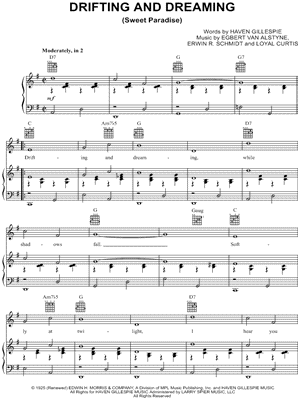 Drifting and Dreaming