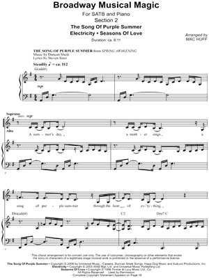 Broadway Musical Magic - Section 2