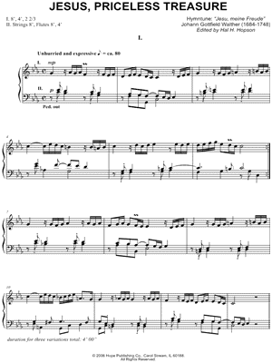 Jesus, Priceless Treasure