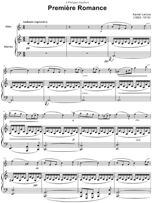 Premiere Romance - Flute & Piano