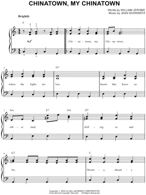 Chinatown, My Chinatown