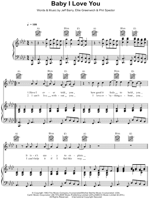 Baby I Love You