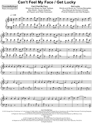 Can't Feel My Face / Get Lucky