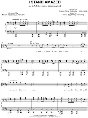 I Stand Amazed