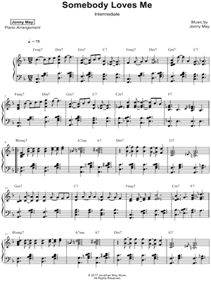 Somebody Loves Me [Intermediate]