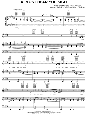 Almost Hear You Sigh