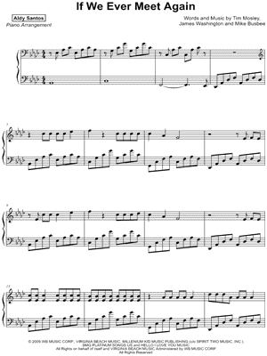 If We Ever Meet Again