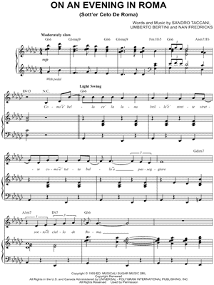 On an Evening in Roma