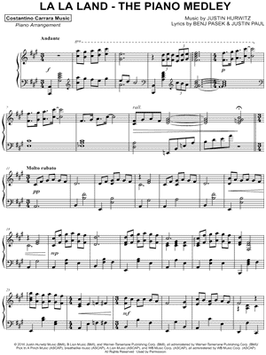 La La Land - The Piano Medley