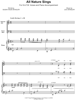 All Nature Sings