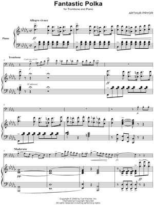 Fantastic Polka - Trombone & Piano