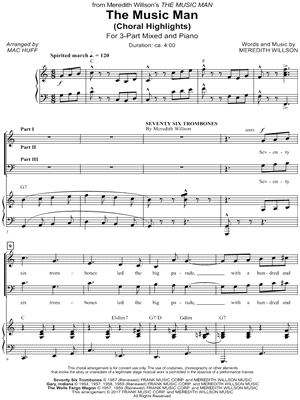 The Music Man (Choral Highlights)