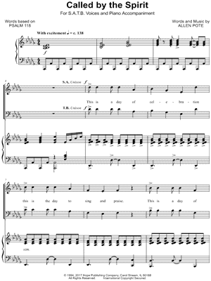 Called by the Spirit