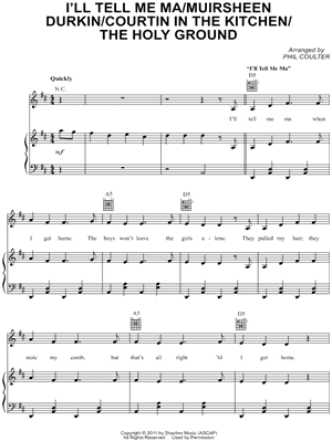 I'll Tell Me Ma / Muirsheen Durkin / Courtin in the Kitchen / The Holy Ground