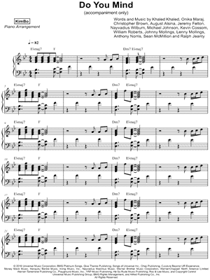 Do You Mind [accompaniment only]