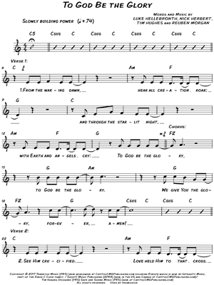 To God Be the Glory